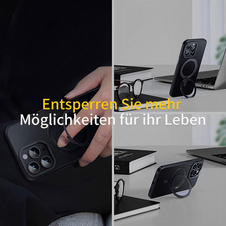 SZJLDS Hülle Kompatibel mit iPhone 15 Pro Stärkste Magnetkraft Handyhülle Kompatibel mit Magsafe, [3