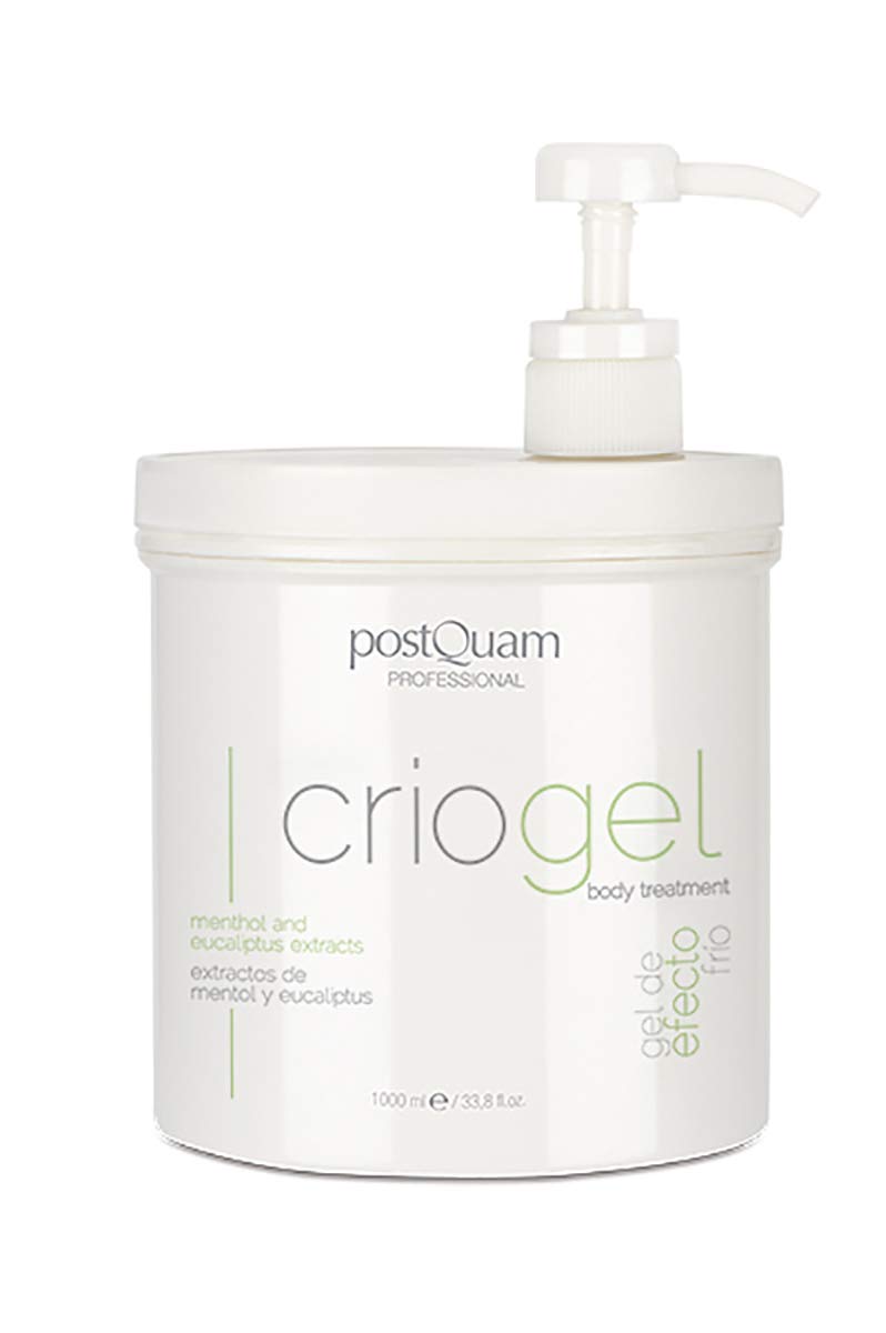 PostQuam - Criogel | Anti Cellulite Gel mit Kühleffekt für Müde Beine, Straffendes und Reduzierendes