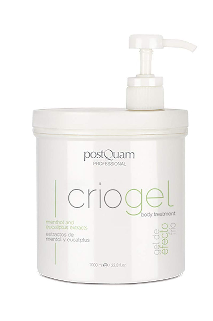 PostQuam - Criogel | Anti Cellulite Gel mit Kühleffekt für Müde Beine, Straffendes und Reduzierendes