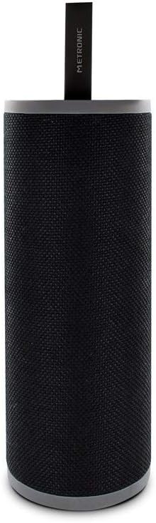 METRONIC 477083 Tragbarer Bluetooth Lautsprecher 12 Watt mit Audio Eingang und 9 Stunden Laufzeit Xt