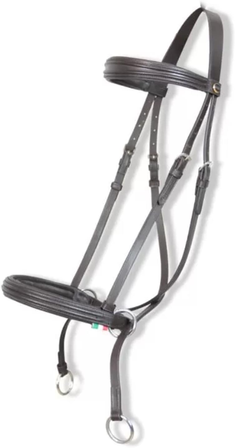 Horses, Imperia Bitless Trense, Qualitäts-Trense, unverzichtbar für die Führung des Pferdes Cob Brau