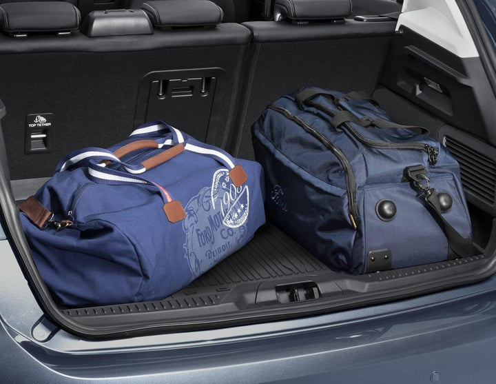 Original Ford Focus 2018-Aktuell Gepäckraumwanne, Schwarz, Mit Focus Logo