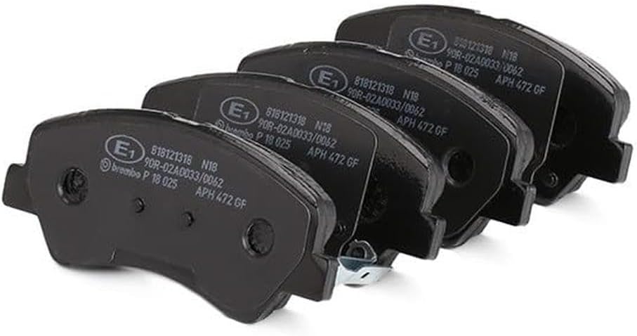 Brembo P18025 Vordere Bremsbeläge, Anzahl 4