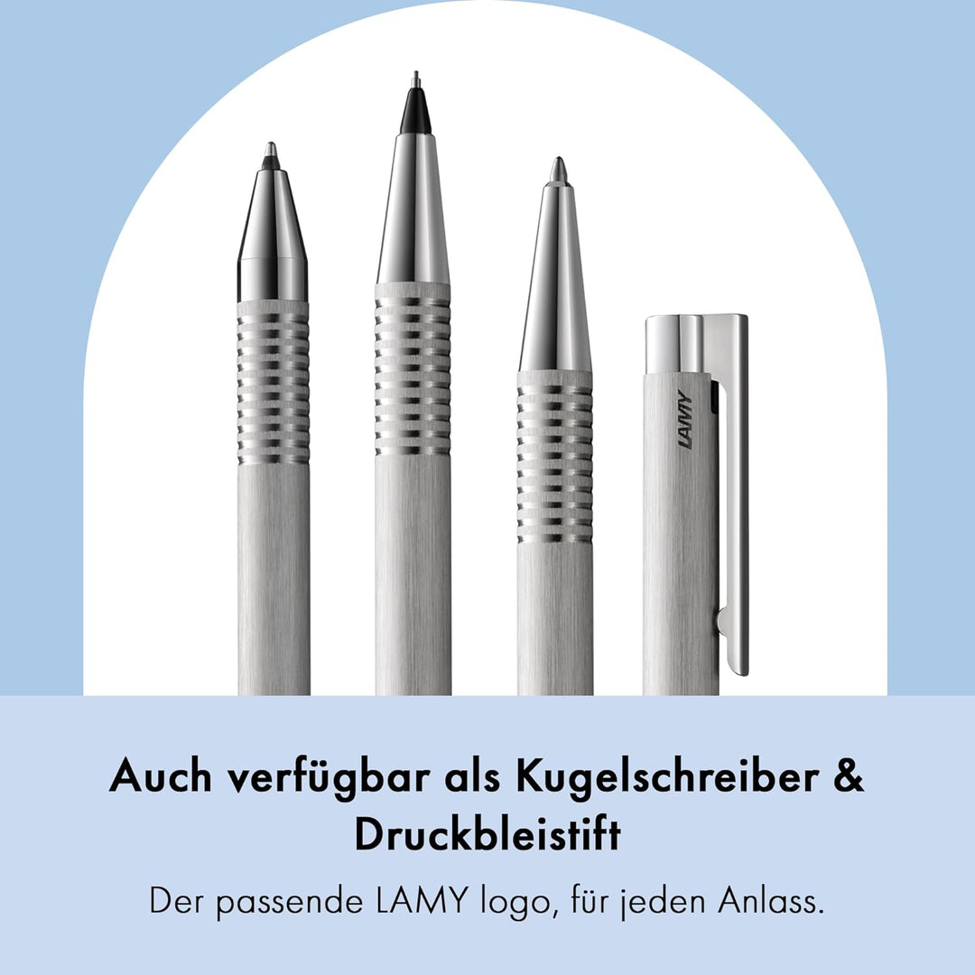 LAMY st twin pen Multifunktionsschreibgerät 645 – Schreiber aus Edelstahl mit integrierter Clip-Drüc