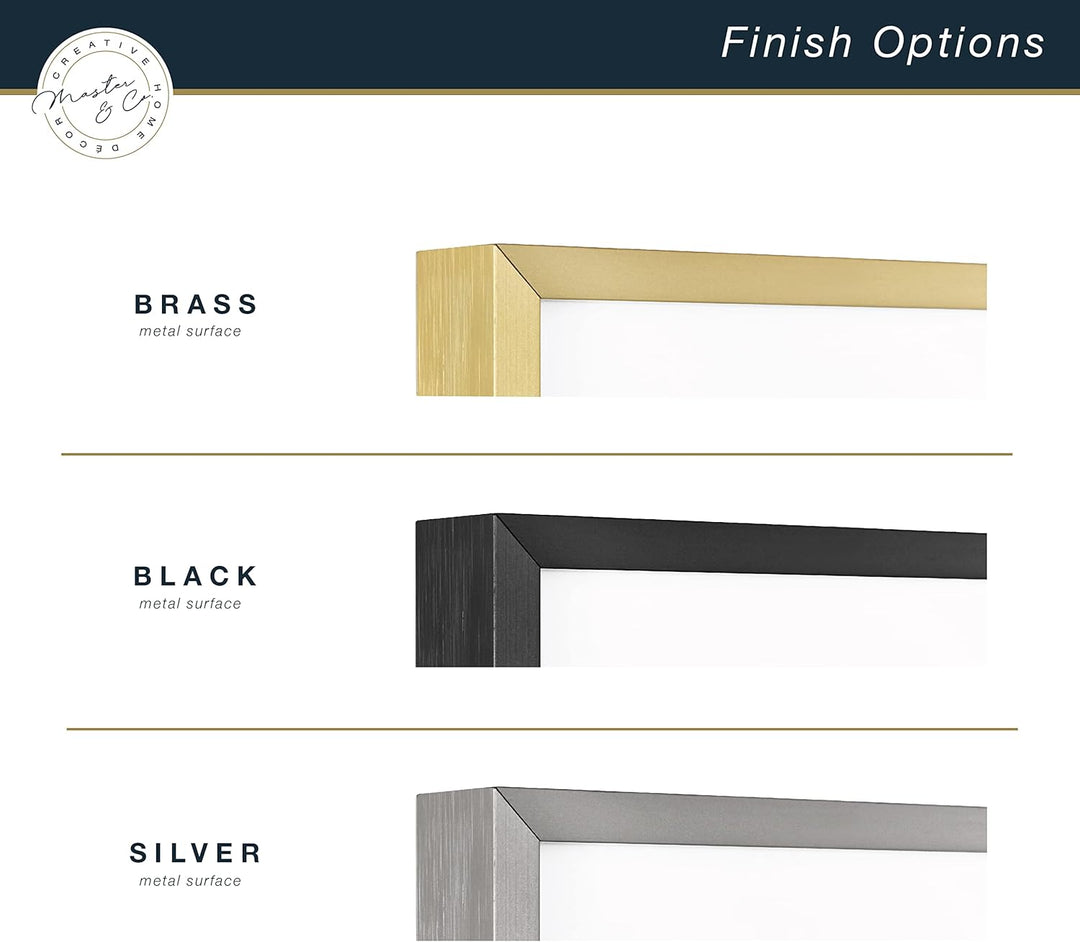 MCS Foundry Gallery Wandrahmen Galeriewandrahmen, schwarz, 8 x 10 in matted to 4 x 6 in 8 x 10 in ma