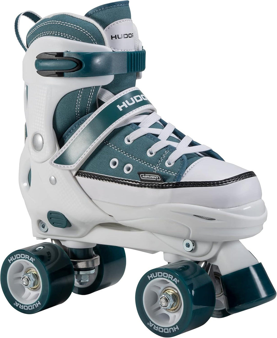 HUDORA Roller Skates, Sneaker für Kinder und Jugendliche - Grössenverstellbare Rollschuhe - Komforta