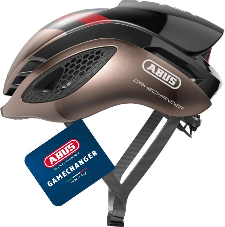 ABUS Rennradhelm GameChanger - Aerodynamischer Fahrradhelm mit optimalen Ventilationseigenschaften f