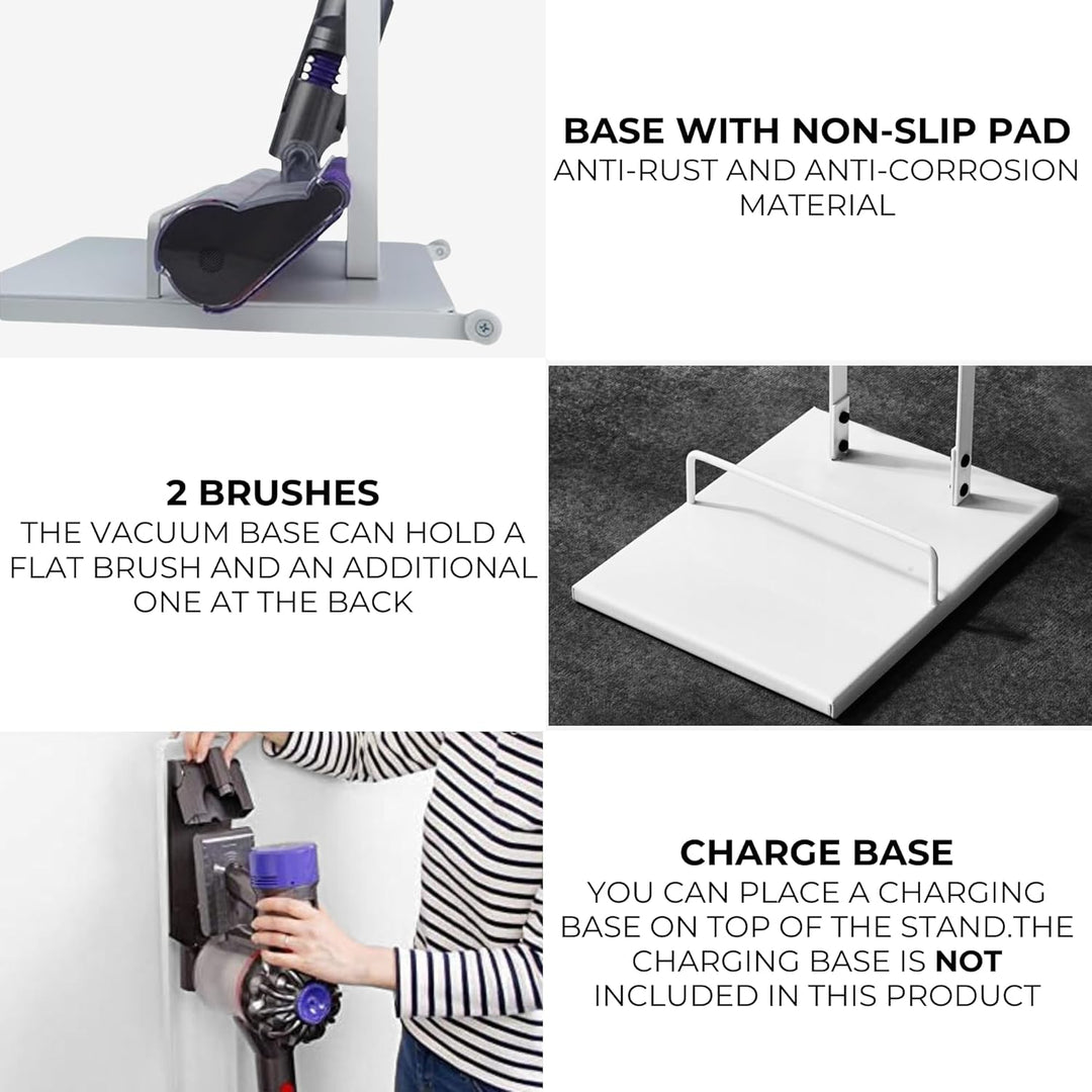 Staubsaugerhalter kompatibel mit Dyson V15 V12 V11 V10 V8 V7 V6 - DC45/ DC35/ DC58/ DC59/ DC62/ DC74