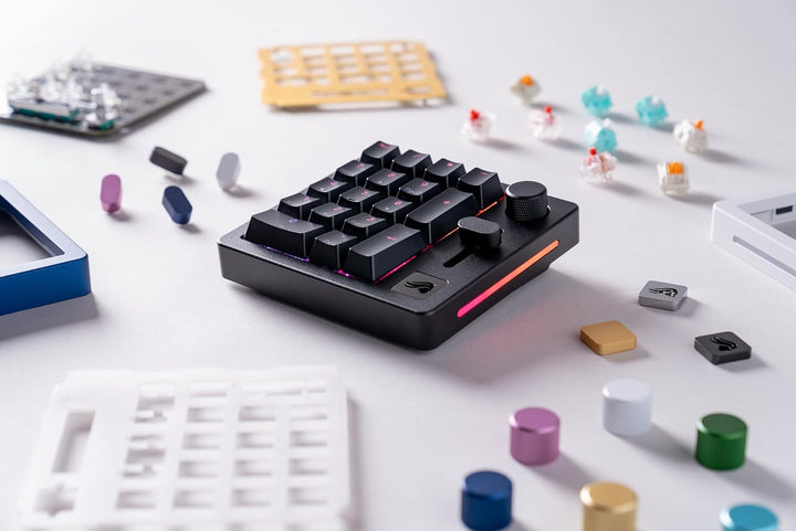 Glorious Gaming GMMK Macro Numpad – mit Kabel oder Bluetooth, Aluminium, anpassbar, programmierbarer