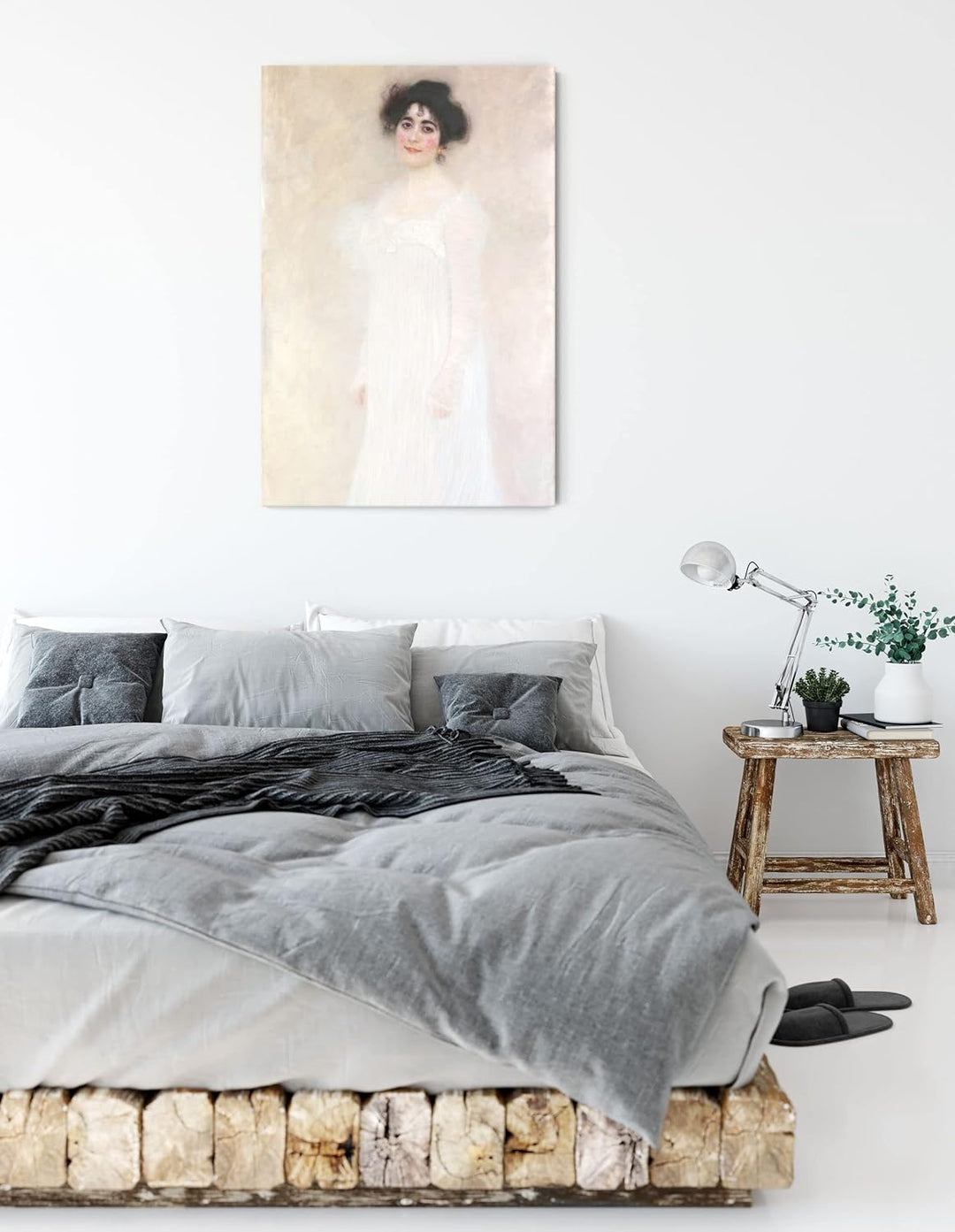 Gustav Klimt - Serena Pulitzer Lederer als Leinwandbild / Grösse: 100x70 cm / Wandbild / Kunstdruck