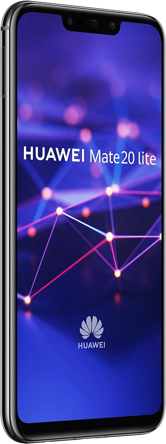 Huawei Mate 20 Lite Dual SIM 64GB 4GB RAM SIM Free, black (International Version) Black Internationa
