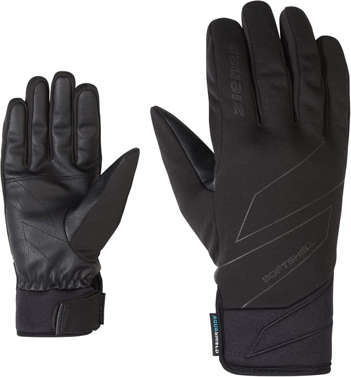 Ziener Herren Ilion Freizeit-/ Funktions-/ Outdoor-Handschuhe | Soft-Shell, Winddicht, wasserdicht 9
