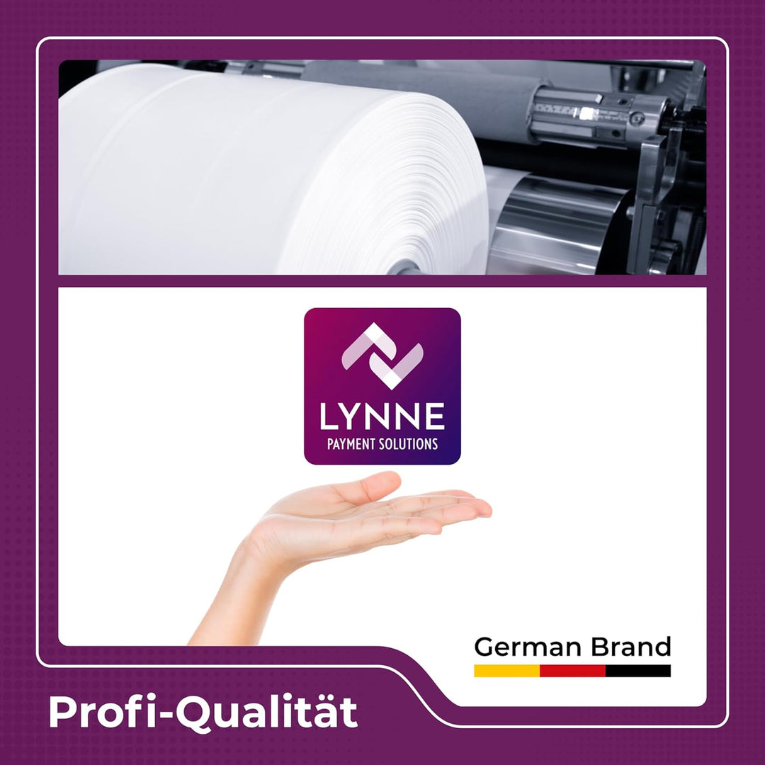 Thermorollen 80mm x 80m x 12mm | Kassenrollen | Bonrollen für Registrierkasse mit Bondrucker | Therm