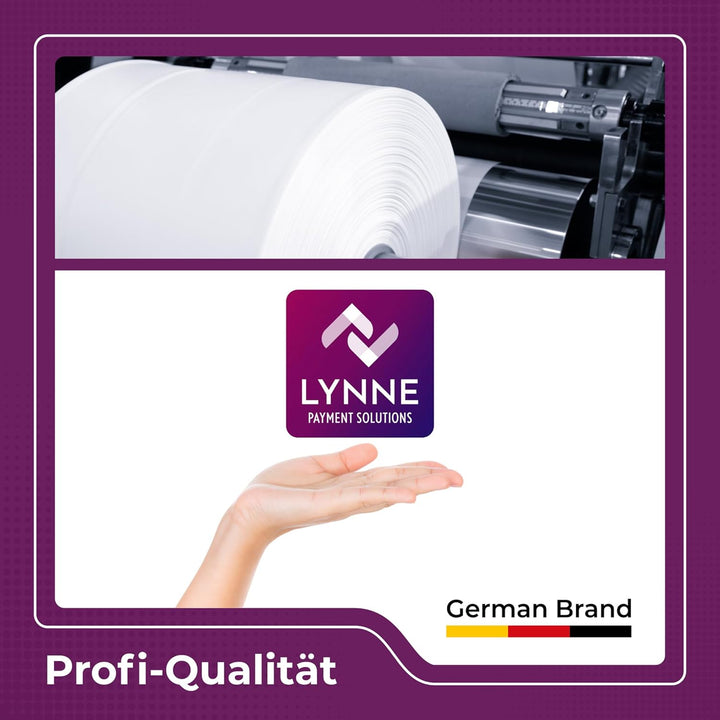 Thermorollen 80mm x 80m x 12mm | Kassenrollen | Bonrollen für Registrierkasse mit Bondrucker | Therm