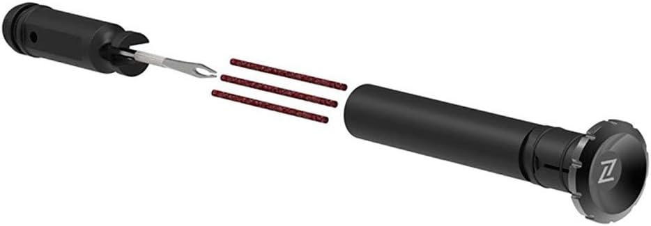 Zefal Zéfal ZEFAL Unisex – Erwachsene Zéfal Reparatur Tubeless Z Bar Plug 2 Griffeinsätze mit Ahle,