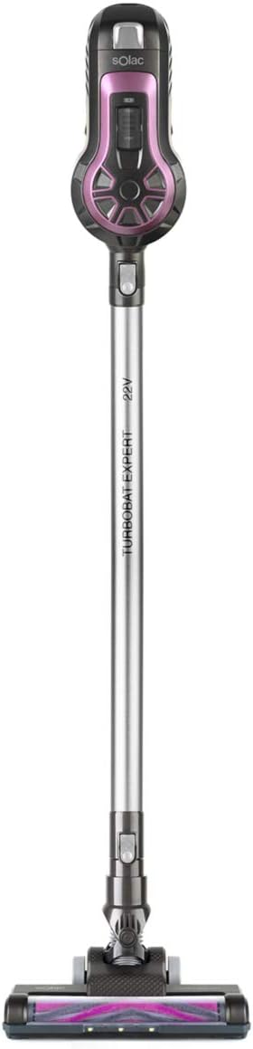 DE_SOLAC Turbobat Expert 22V, Bodenstaubsauger, Grau
