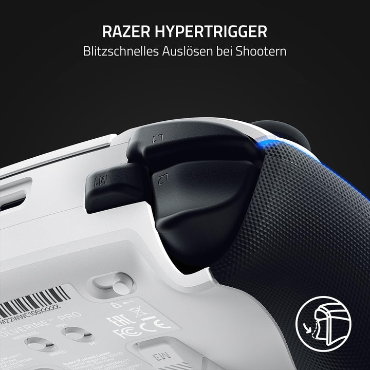 Razer Wolverine V2 Pro - Kabelloser Pro-Gaming-Controller für PS5 und PC (HyperSpeed Wireless, Mecha
