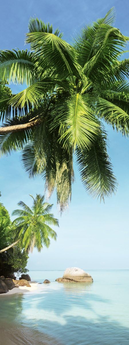 Eurographics DG-DC6034 Mahe Island 30x80 DecoGlass, Glas, Blau, 80, 00 x 80, 00 cm DG-DC6034 Mahe Is