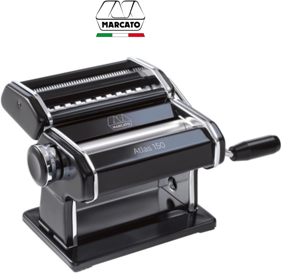Marcato Nudelmaschine - Atlas 150 schwarz, 20.3 x 14 x 20.3