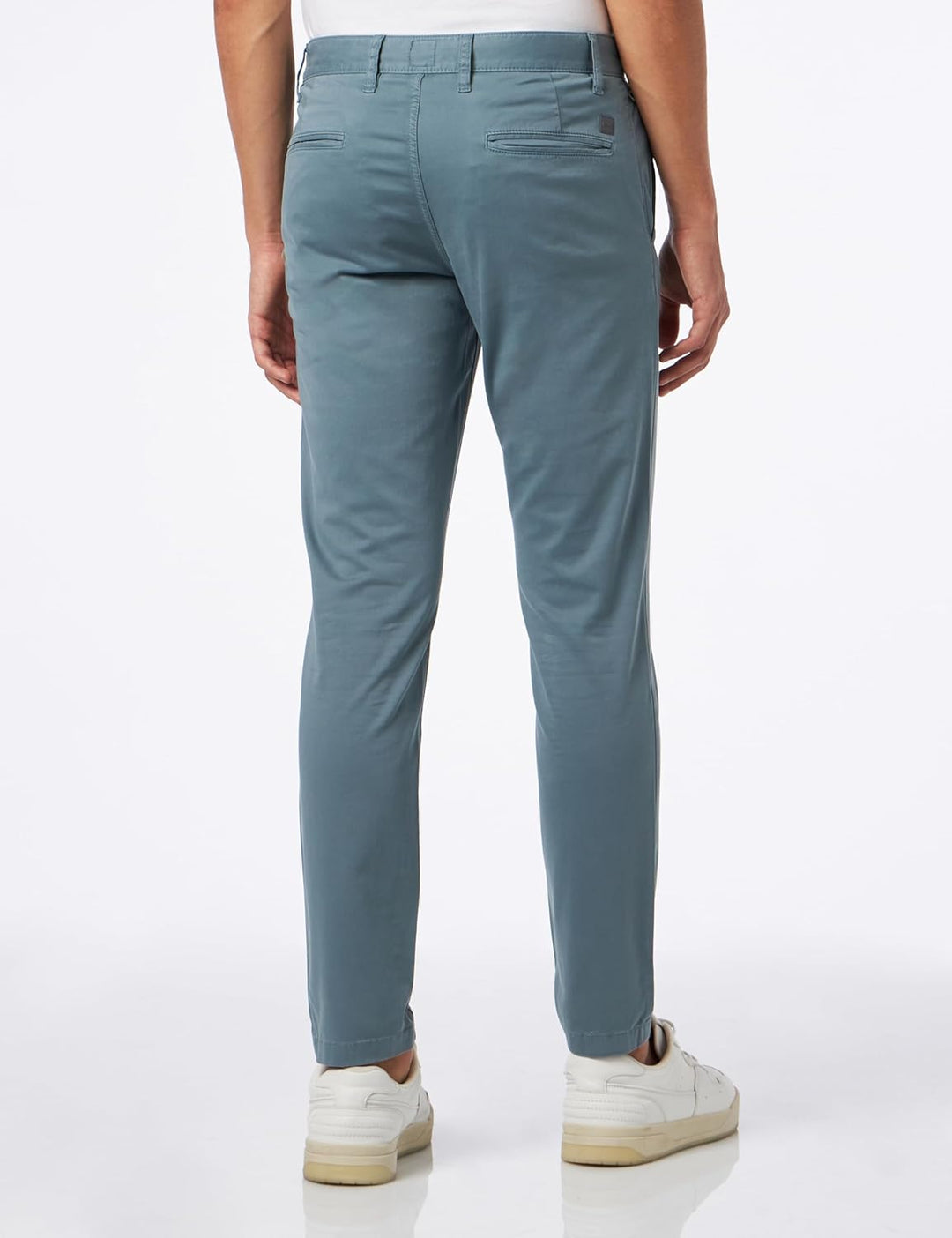 BOSS Herren Schino-Taber-1 D Tapered-Fit Chino aus überfärbtem Baumwoll-Satin mit Elasthan-Anteil 30