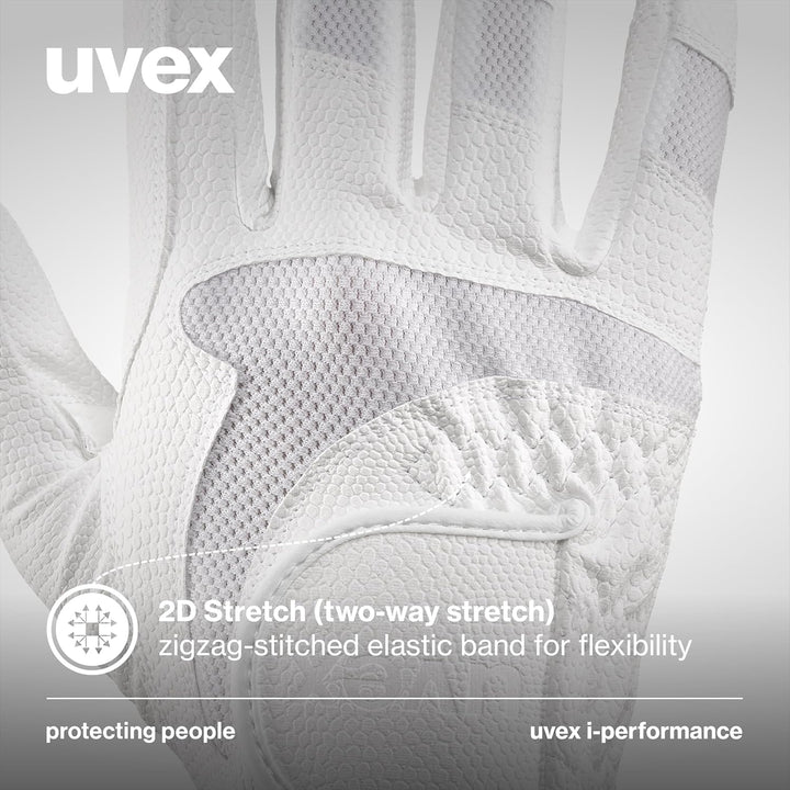 Uvex I-Performance 2 Reithandschuhe 10.5 Weiss, 10.5 Weiss