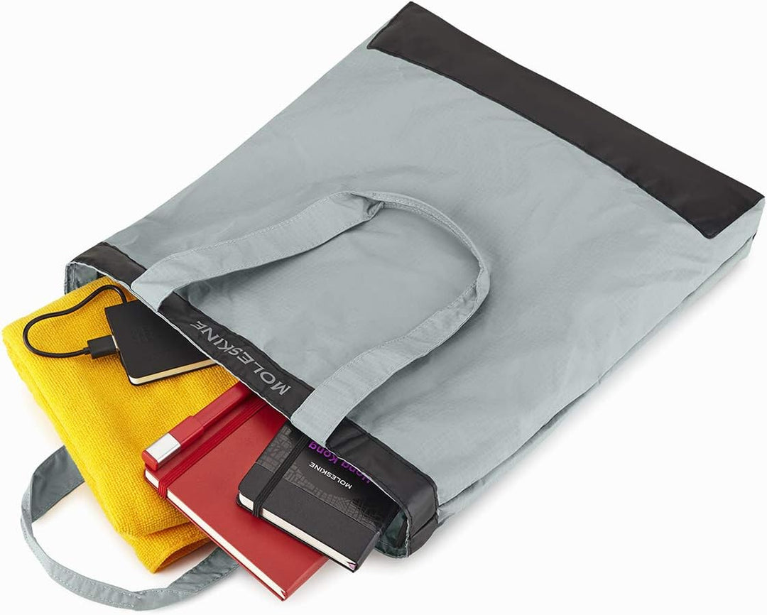 Moleskine Tasche Journey Packable Tote Faltbar und Zusammenklappbar in praktischem Beutel, pastellgr
