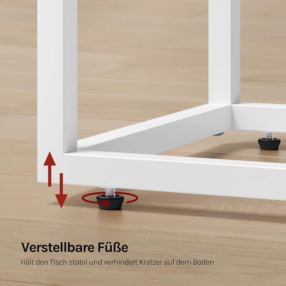 WOLTU® Beistelltisch Kaffeetisch Couchtisch Sofatisch Nachttisch Betttisch Laptoptisch, Gestell aus