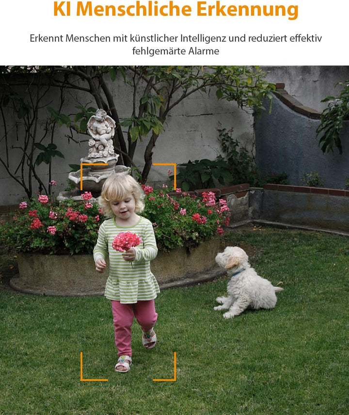 Imou Bullet 2E 4MP Überwachungskamera Aussen & Innen WLAN 4 Modelle, WLAN IP Kamera Outdoor Wi-Fi 2.