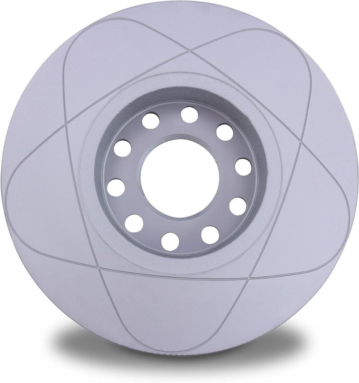 ATE Bremsenset Vorderachse inkl. Power Disc Bremsscheiben Vorne Ø 288 mm Belüftet und Ceramic Bremsb