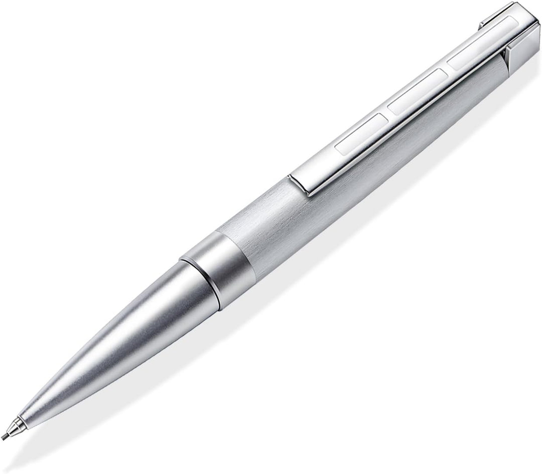 STAEDTLER Initium Metallum Drehbleistift, Aluminium, 0.7 mm, HB, Made in Germany, mit edler Geschenk