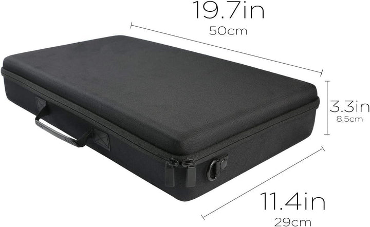 co2CREA Hart Reise Schutz Hülle Etui Tasche für Nektar Impact LX 25+ / LX-25 Plus MIDI Studio Contro