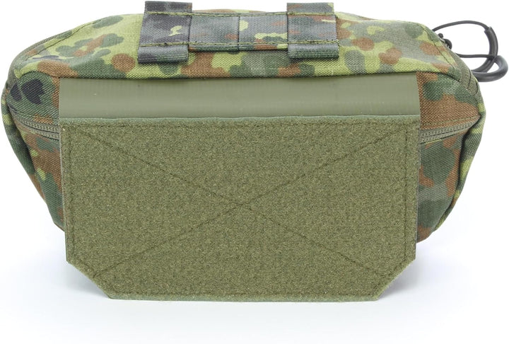 Zentauron Drop Down Pouch für Plattenträger Schutzwesten mit Fach für Weichballistik Zubehör Tasche