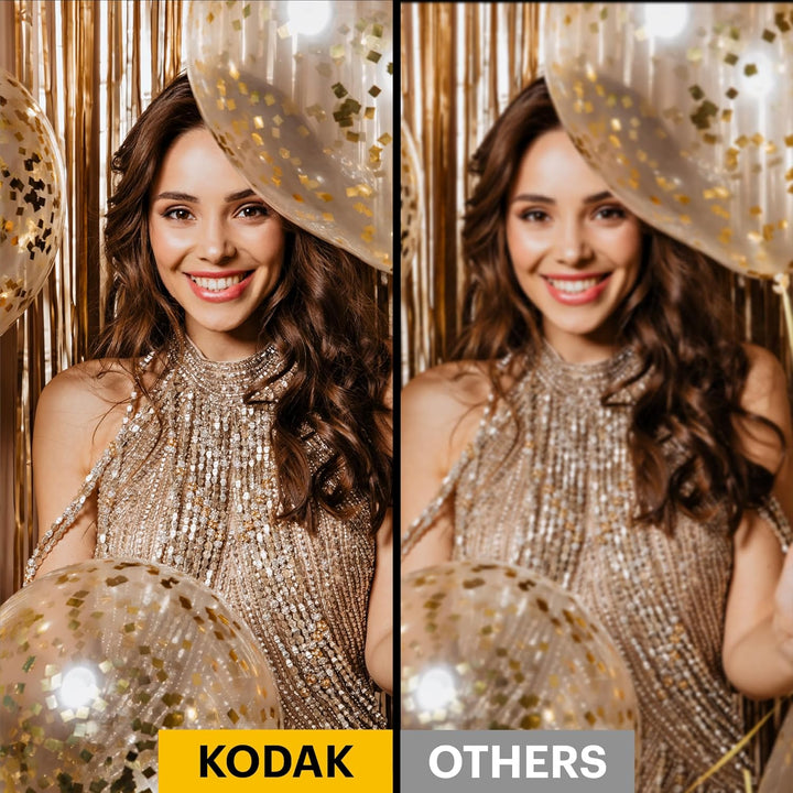 KODAK Dock Plus Portable Instant Photo Printer, Compatible with iOS, Android and Bluetooth DevicesFu