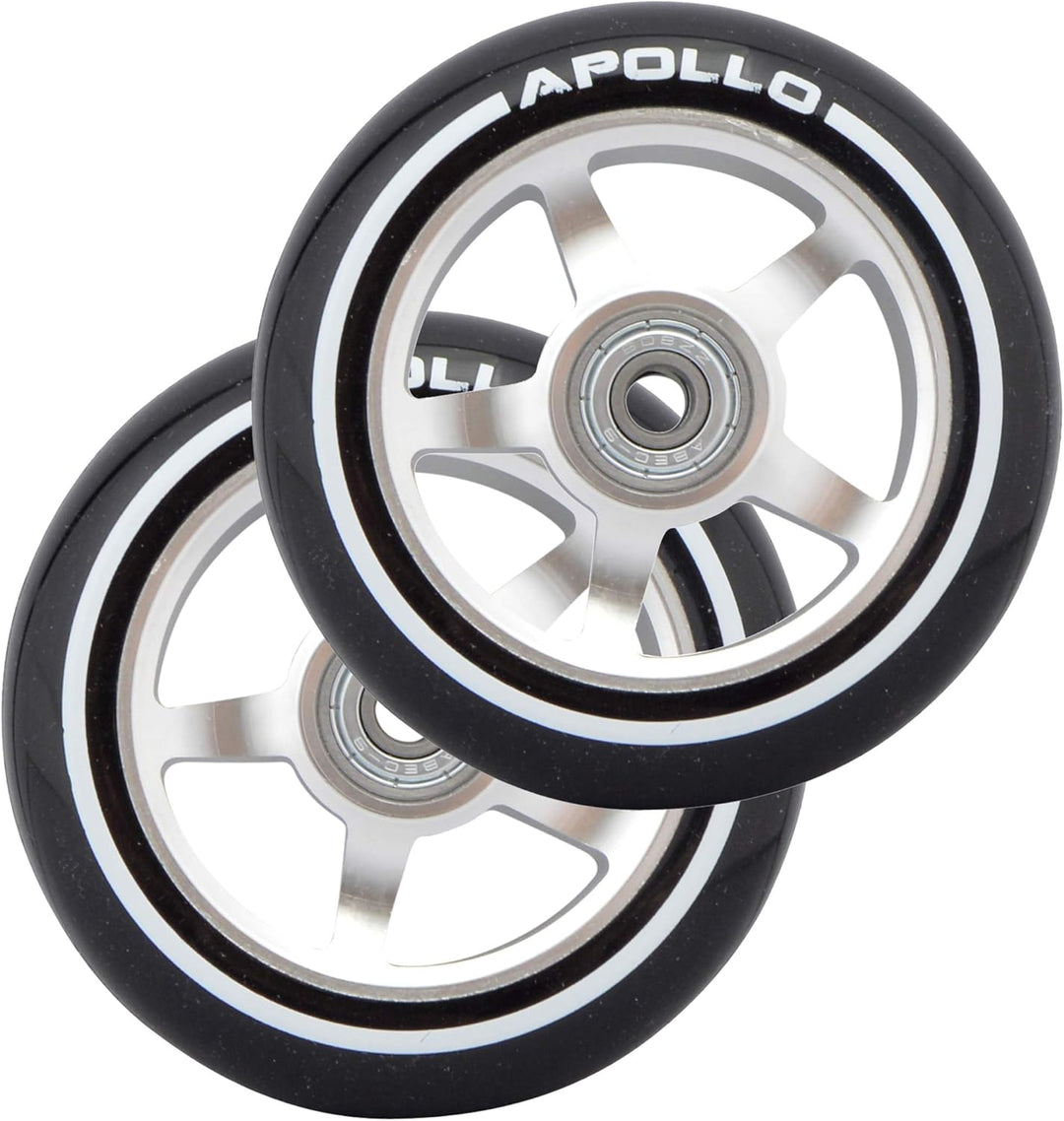 Apollo Stunt Scooter Ersatzräderset Pro Wheels - ABEC9 Kugellager, Roller Rad Ersatz-Räder passend S