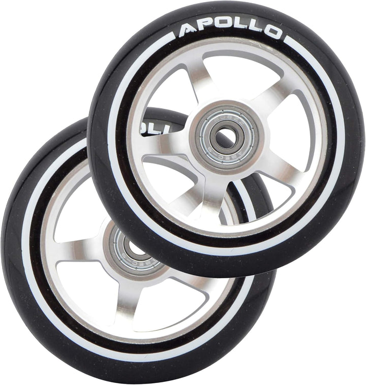 Apollo Stunt Scooter Ersatzräderset Pro Wheels - ABEC9 Kugellager, Roller Rad Ersatz-Räder passend S
