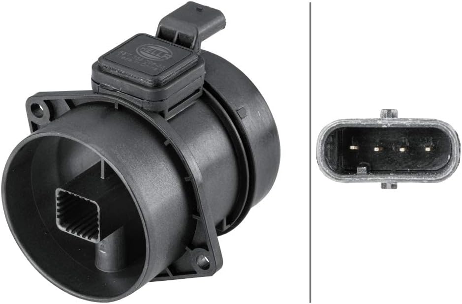 HELLA 8ET 358 095-331 Luftmassenmesser - Rohrstutzen - ohne Dichtung