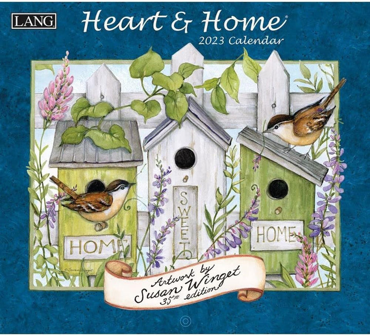 LANG Heart & Home® Wandkalender 2023