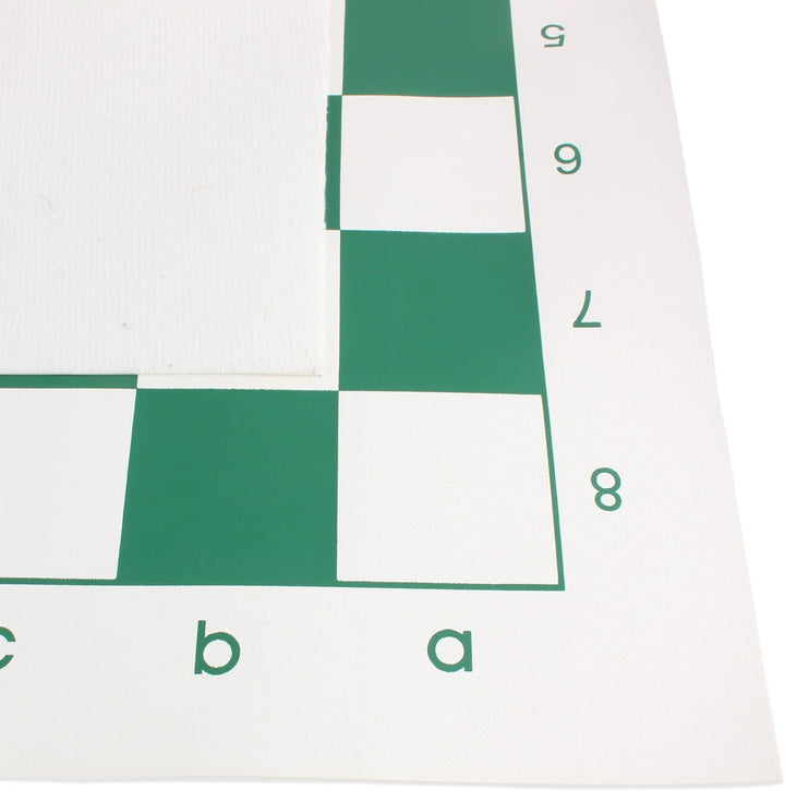 Andux Schachspiel Rollbares Schachbrett Nur Schachbrett XQQP-01 (Grün, 42x42cm), Grün, 42x42cm