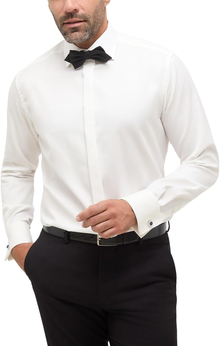 eterna Herren Cover Shirt MODERN FIT 46 Beige, 46 Beige