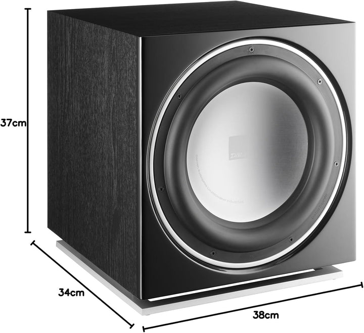 DALI SUB E-12 F High-Performance Subwoofer – 12" Aluminium-Woofer, 170W RMS mit Spitzenleistung von