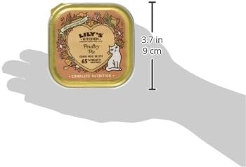 Lily’s Kitchen Vollwertnahrung Nass Katzenfutter für ausgewachsene Katzen 19 Schalen (19 x 85g) Gefl