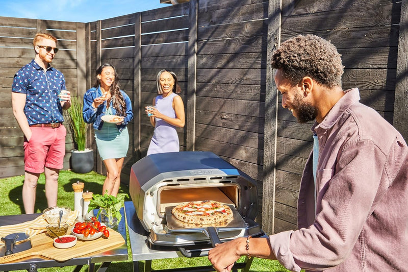 Ooni Volt 12 Elektrischer Pizzaofen – Outdoor und Indoor Pizzaofen für Grillen, Kochen und Backen –