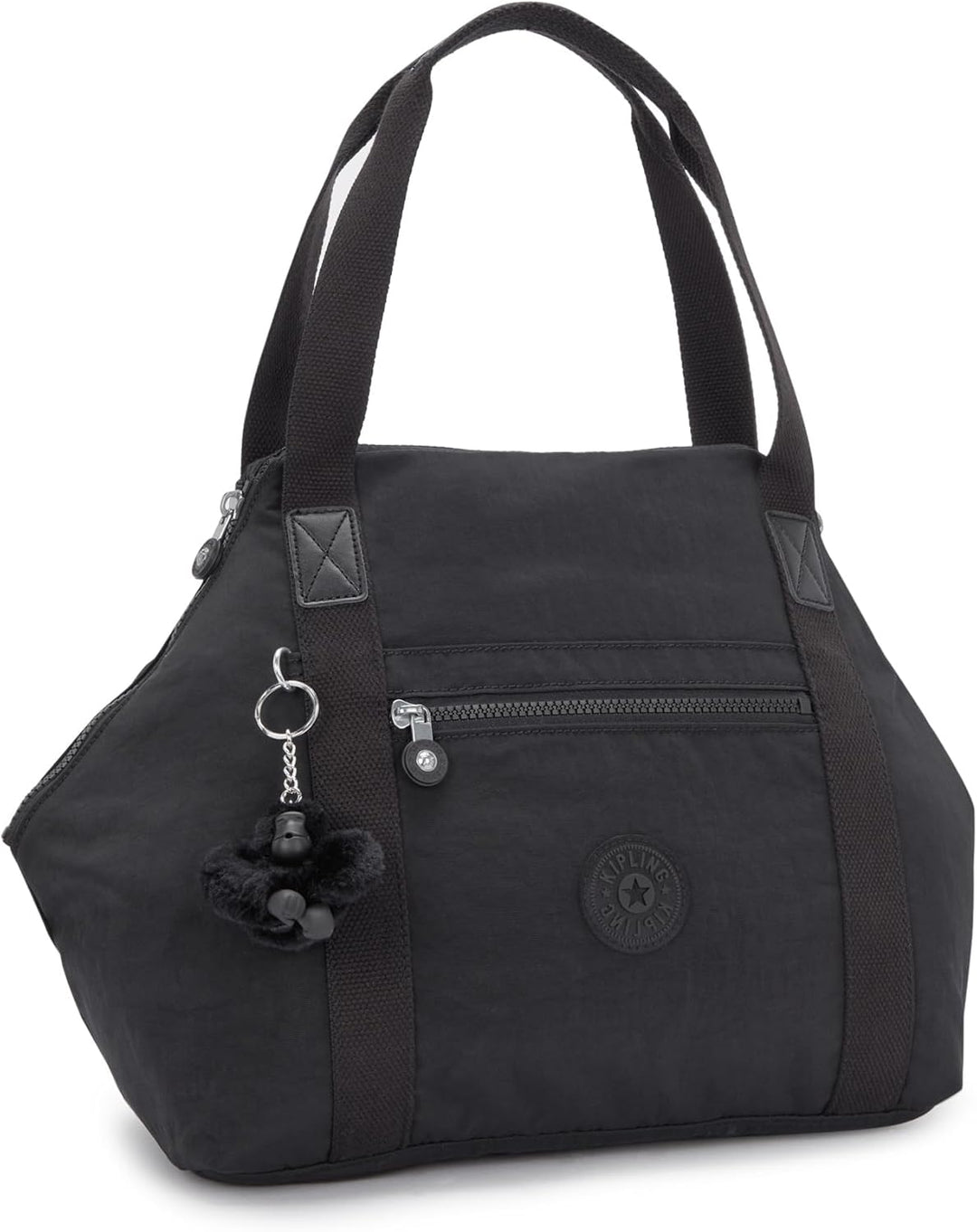 Kipling ART Mittelgrosse Tragetasche Black Noir, Black Noir