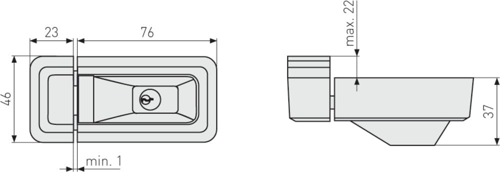 ABUS Fenster-Zusatzsicherung 3010 AL0125 - Sicherheitsschloss für Fenster und Türen, gleichschliesse