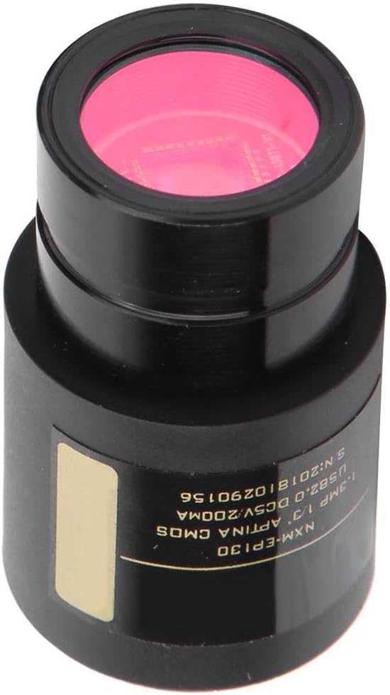 Mikroskop elektronisches Okular, 1,3 MP USB 2.0 elektronisches Okular mit Zwei Adapterringen für 23,