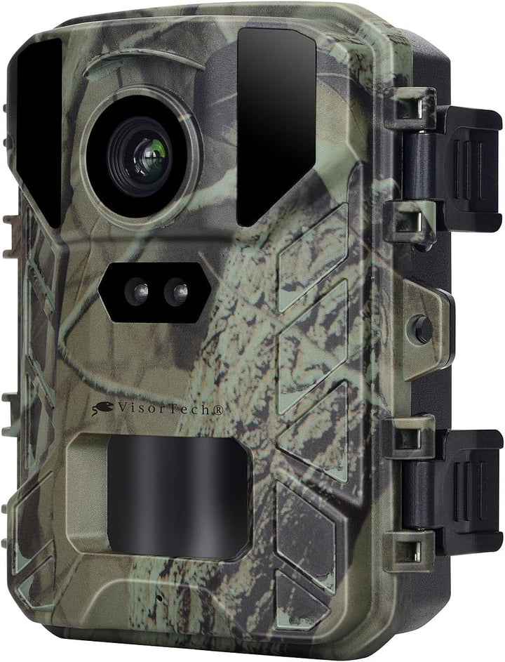 VisorTech Wildkameras: Wildkamera mit 50 MP, interpolierter 4K-Auflösung und No-Glow-IRs (Überwachun