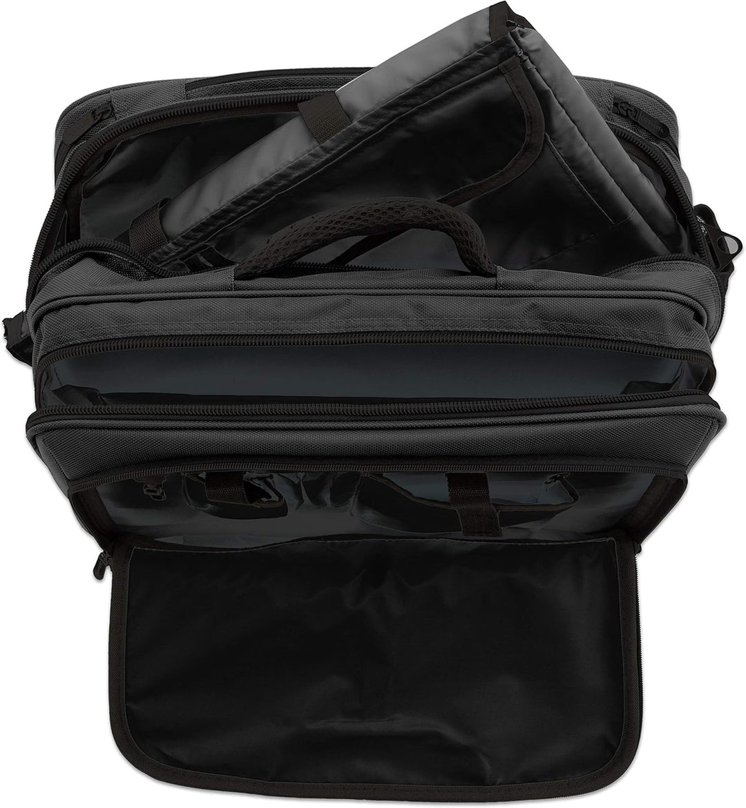 Dermata 2-Rollen-Businesstrolley Nylon 44,5 cm schwarz