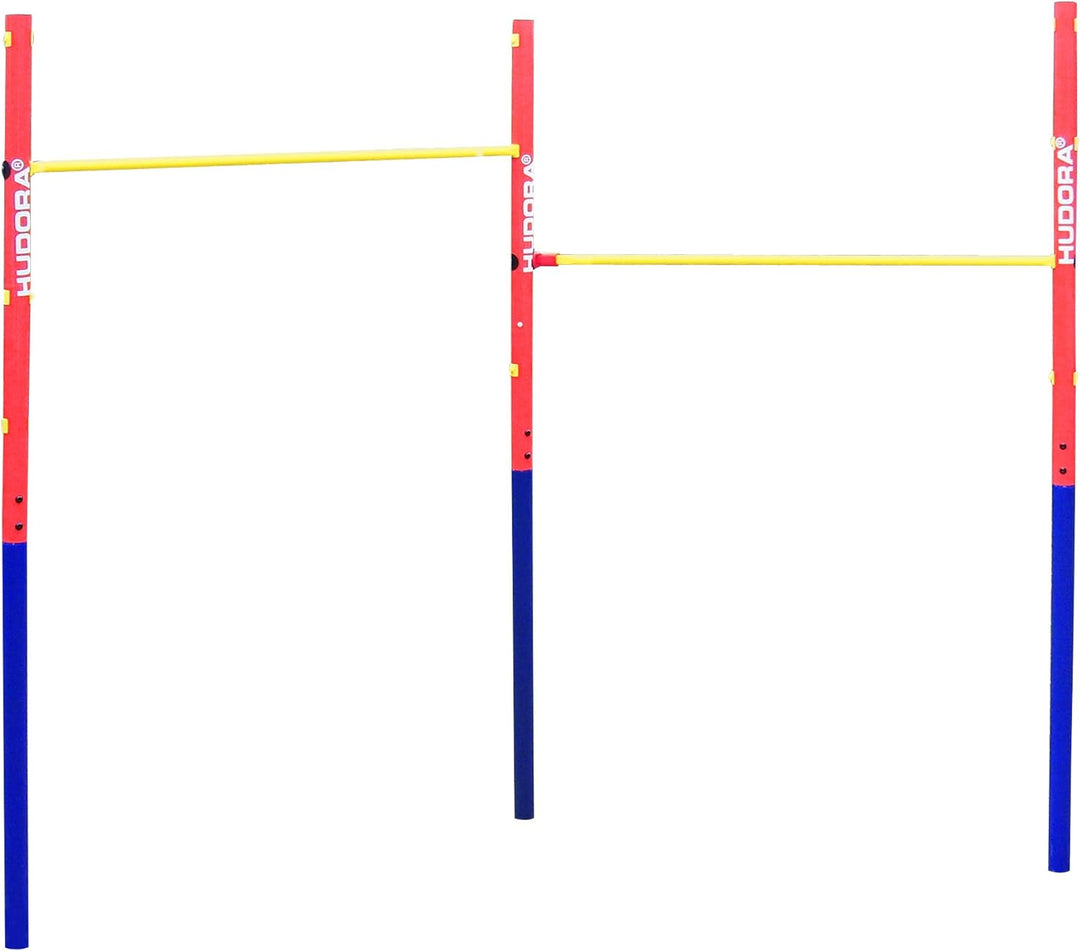 HUDORA Turnreck Fabian - Reckstange Outdoor - Reck für den Garten & Eichhorn - Outdoor 2 in 1 Turnse