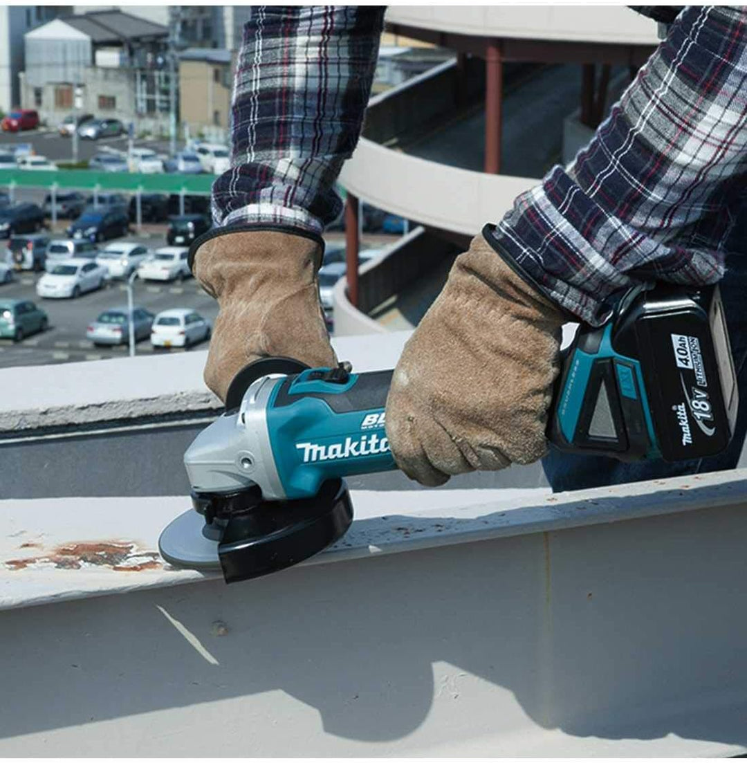 Makita DGA504ZJ Akku-Winkelschleifer, Blau