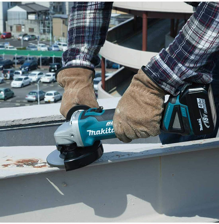 Makita DGA504ZJ Akku-Winkelschleifer, Blau